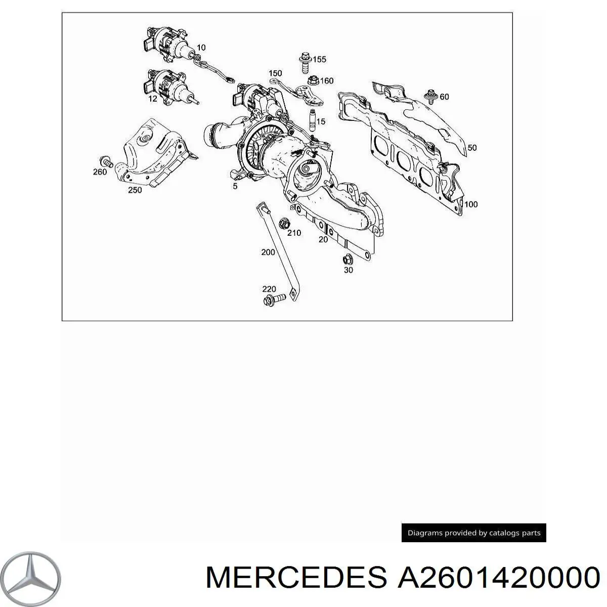  A2601420000 Mercedes