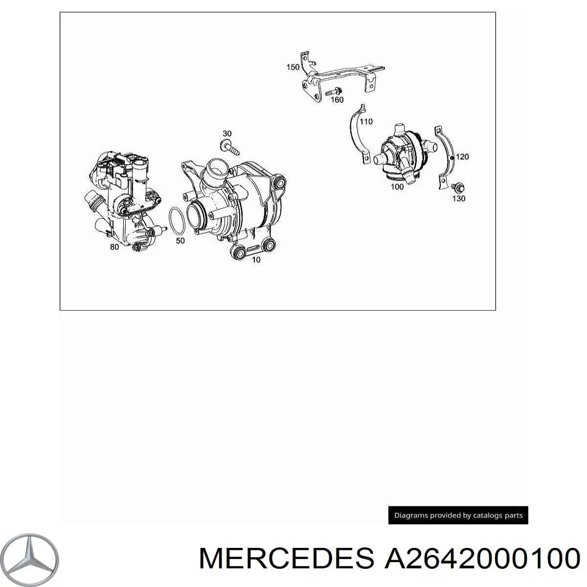 Помпа охолодження Continental/Siemens WPS3198 ціна, від 437.82 USD