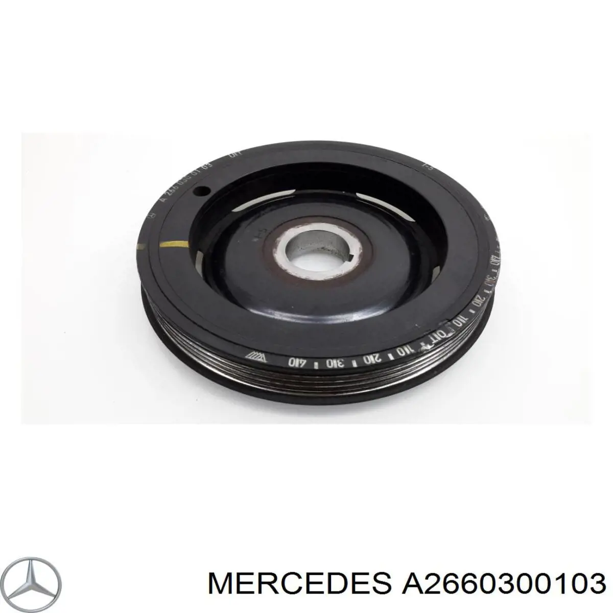 A2660300103 Mercedes Демпфер колінвалу