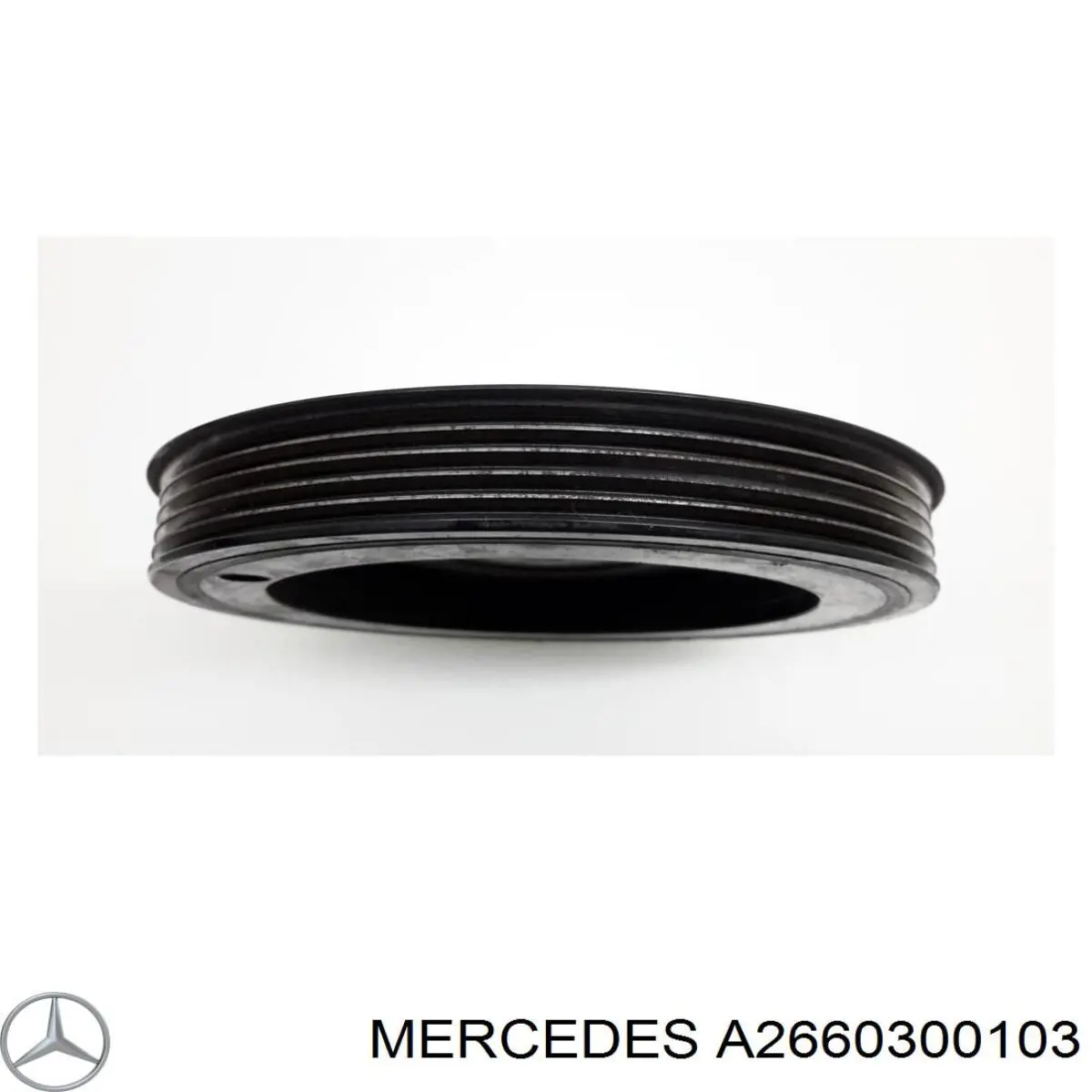 Шків колінвала (демпфер ) Mercedes A2660300103 ціна, від 146.30 USD
