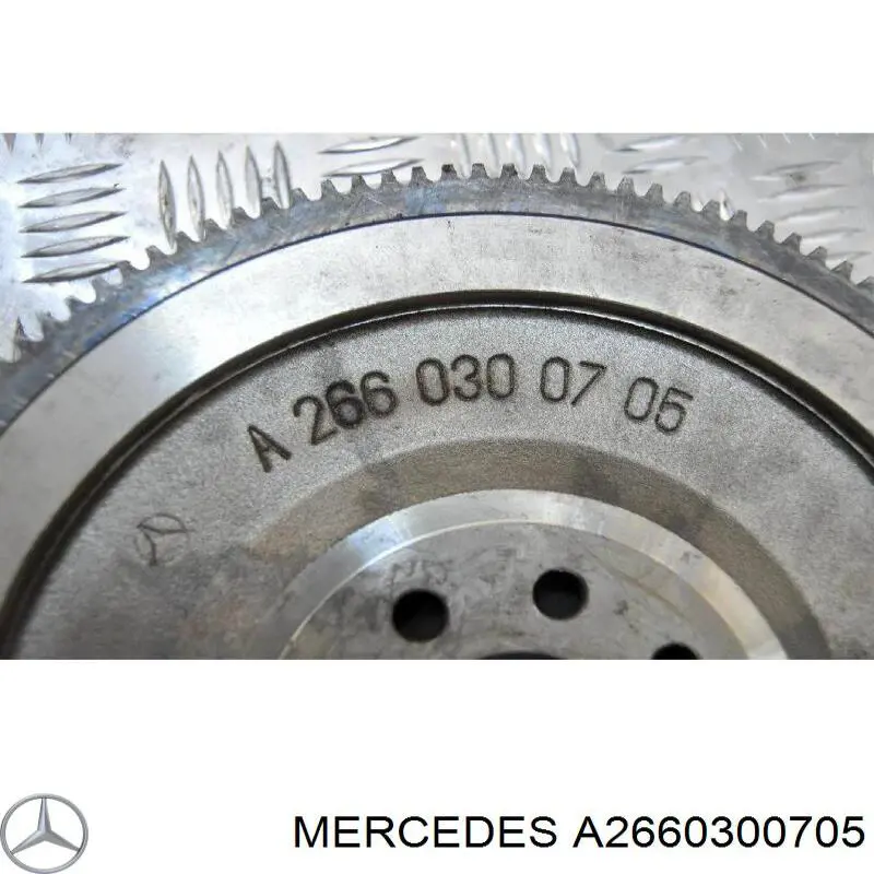 A2660300705 Mercedes Демпферний маховик