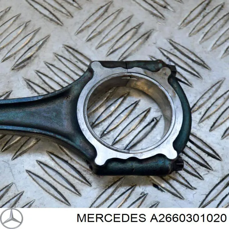 Шатун поршня ДВЗ Mercedes A2660301020 ціна, від 126.69 USD