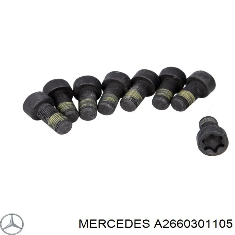 Купити A2660301105 Mercedes Маховик із зубчастим ободом в зборі