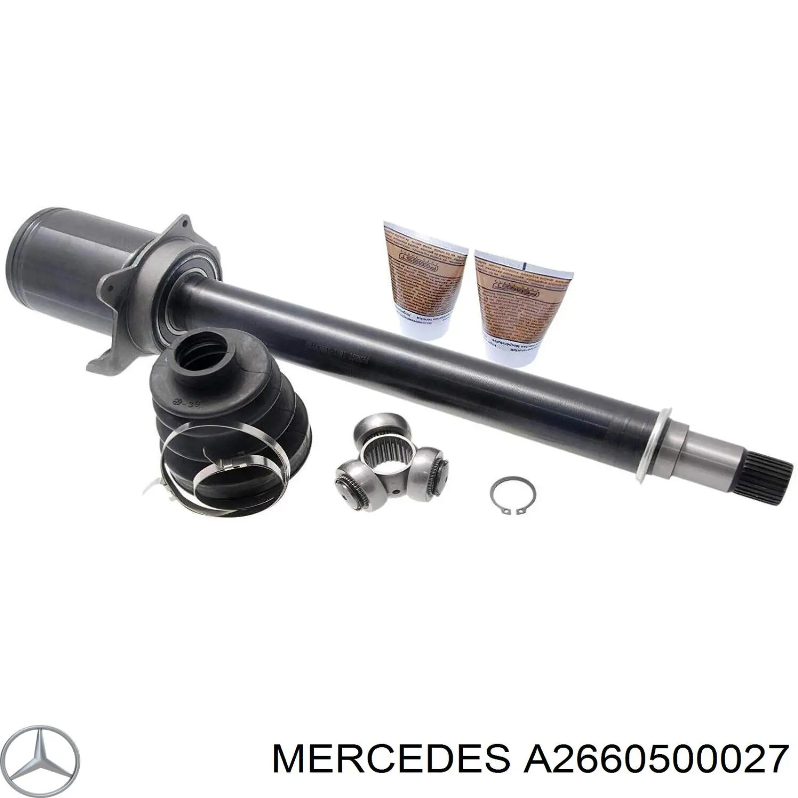 Клапан випускний A2660530105 Mercedes