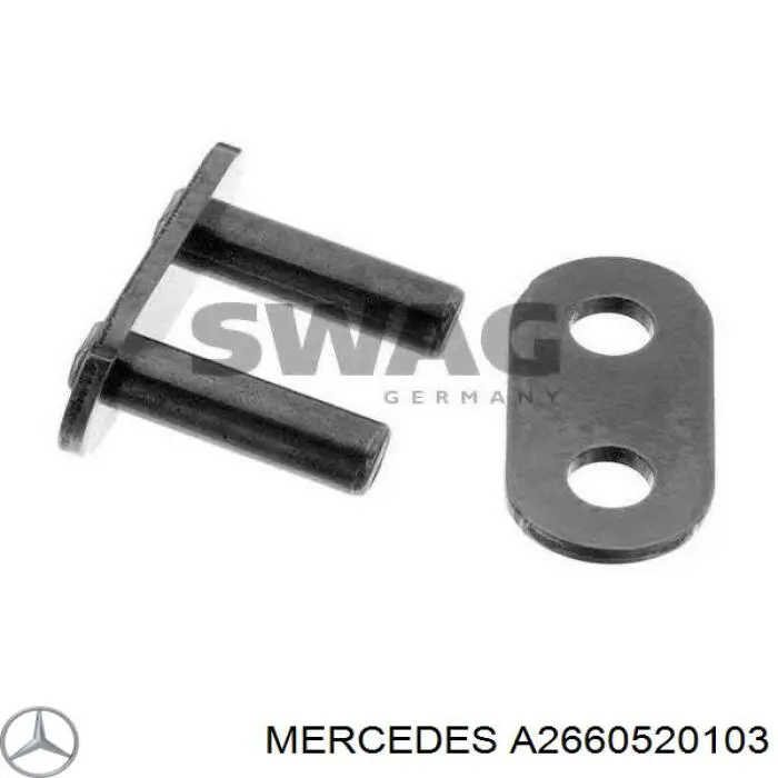 Купити A2660520103 Mercedes Зірка колінчастого вала