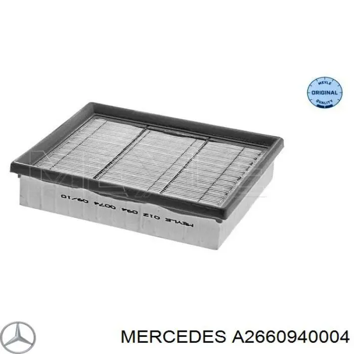 A2660940004 Mercedes фільтр повітряний
