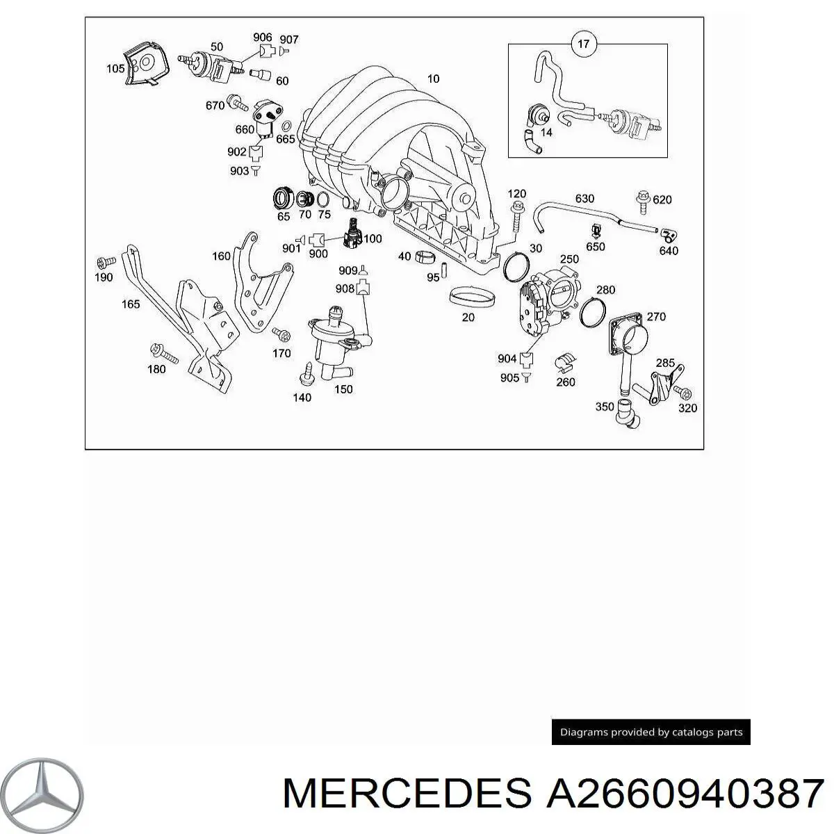 A2660940387 Mercedes 