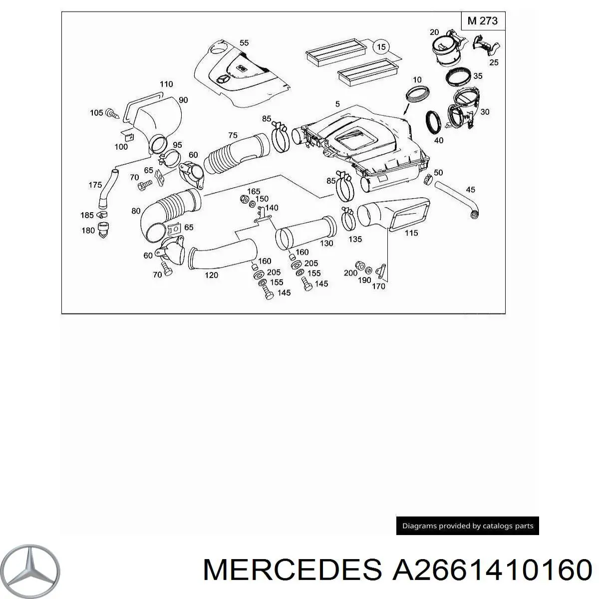 A2661410160 Mercedes 