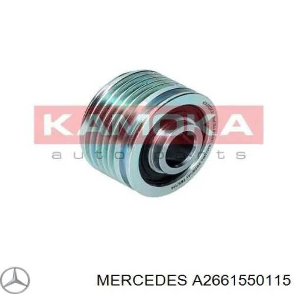 Шків генератора A2661550115 Mercedes