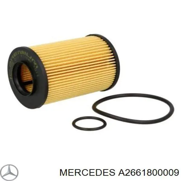 Купити A2661800009 Mercedes Фільтр очищення масла відцентровий