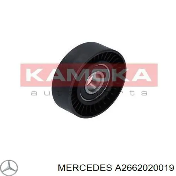 Ролик приводного ременя, паразитний Mercedes A2662020019 ціна, від 13.30 USD