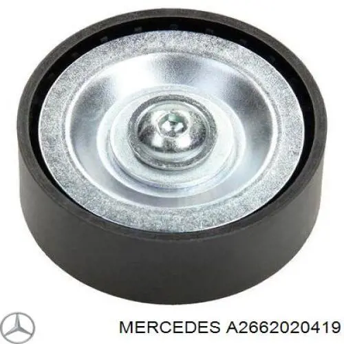 Натяжний ролик Mercedes A2662020419 ціна, від 16.68 USD