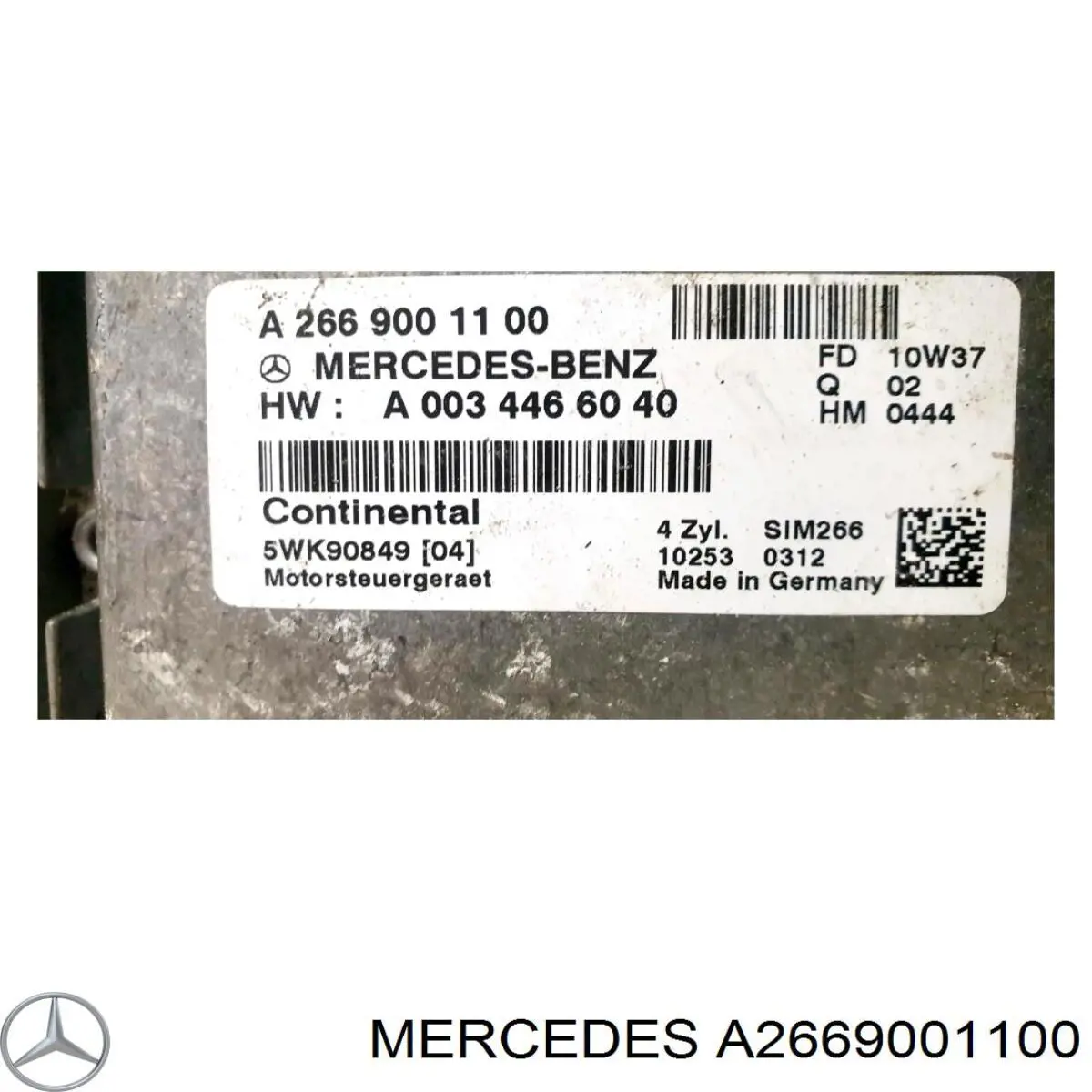  Mercedes A2669001100 ціна, від 236.88 USD