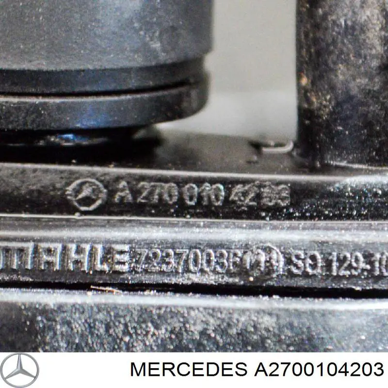 Масловіддільник / сепаратор системи вентиляції картера Mercedes A2700104203 ціна, від 50.68 USD