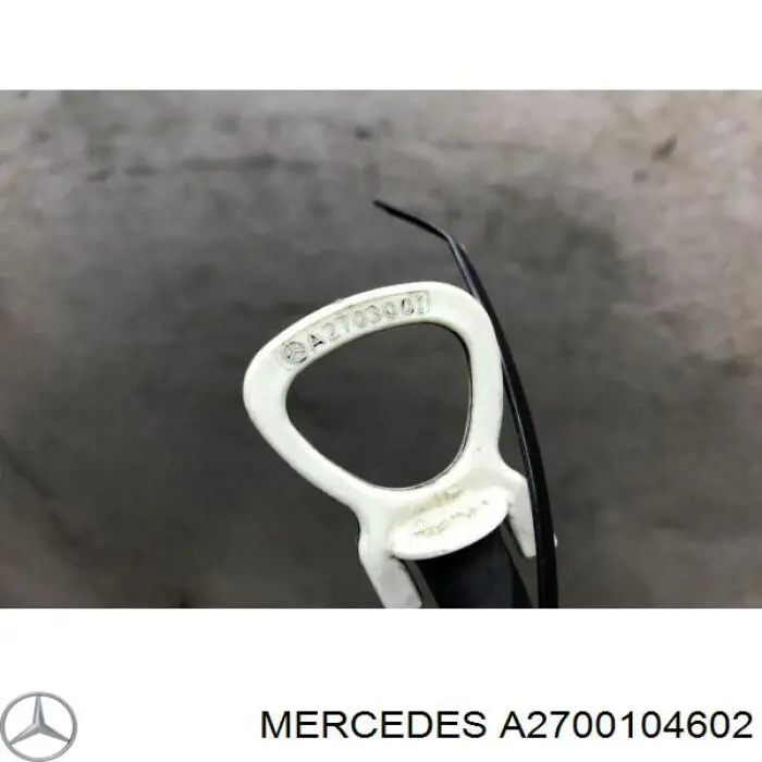 Mercedes A2700103901 ціна, від 38.01 USD