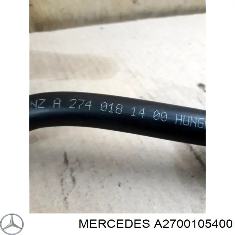 Клапан ВКГ Mercedes A2700103801