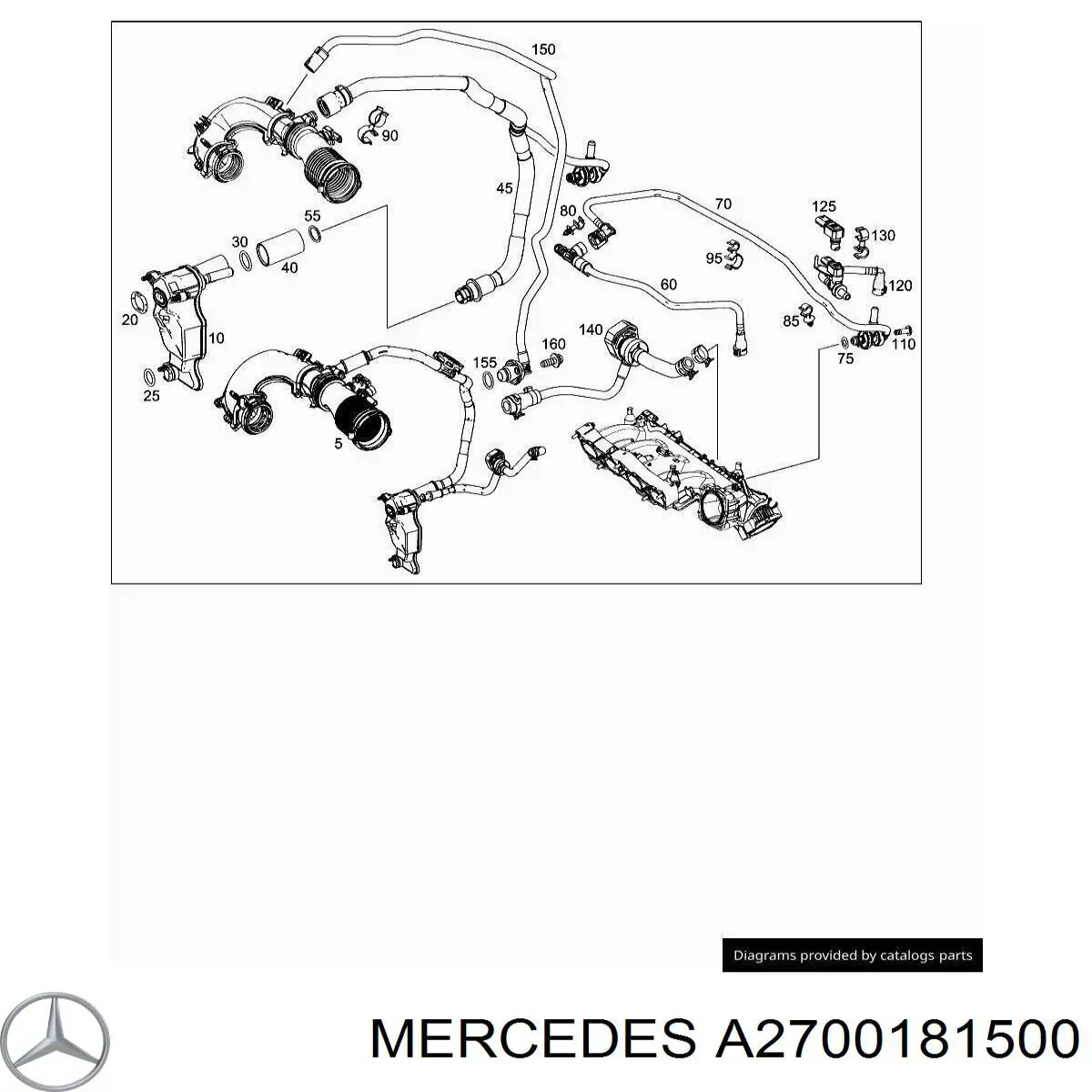 A2700181500 Mercedes 