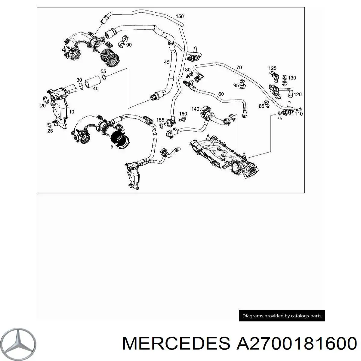 A2700183700 Mercedes 
