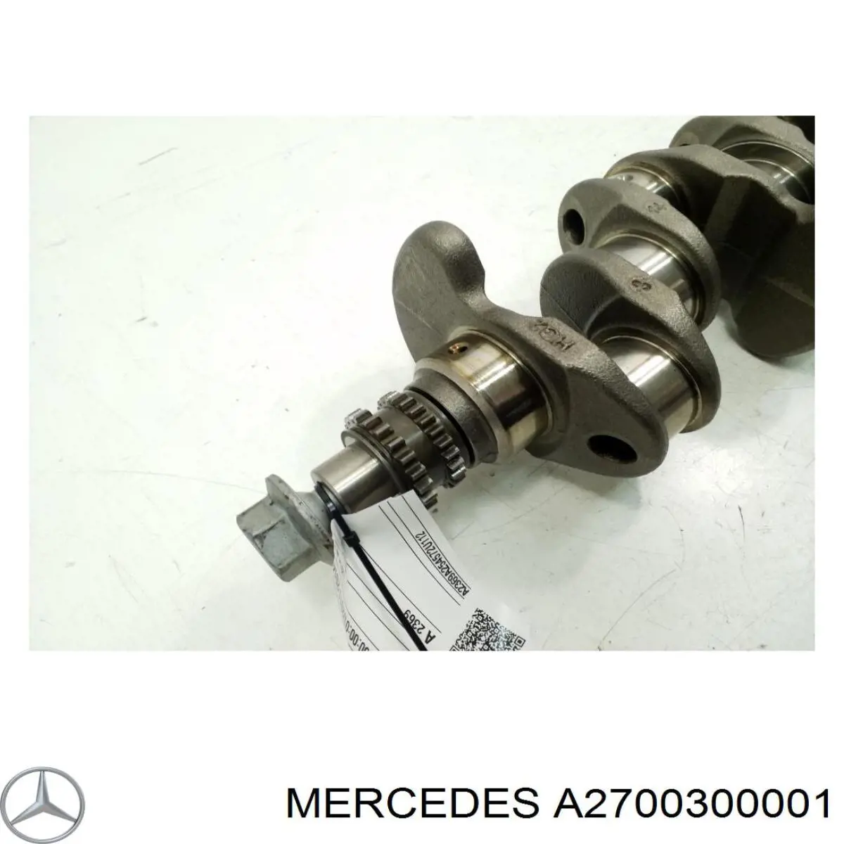 Вал колінчастий і маховик Mercedes A2700300001 ціна, від 358.11 USD