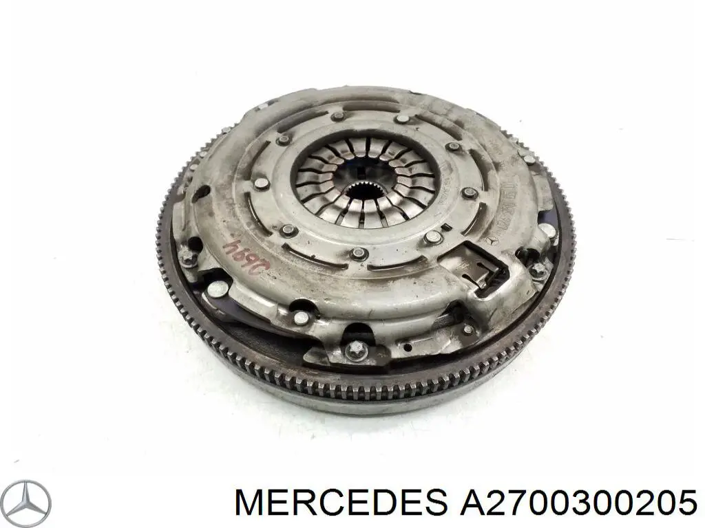 Купити A2700300205 Mercedes Маховик із зубчастим ободом в зборі