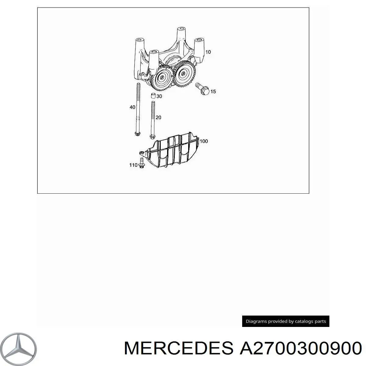  Mercedes A2700300900 ціна, від 215.33 USD