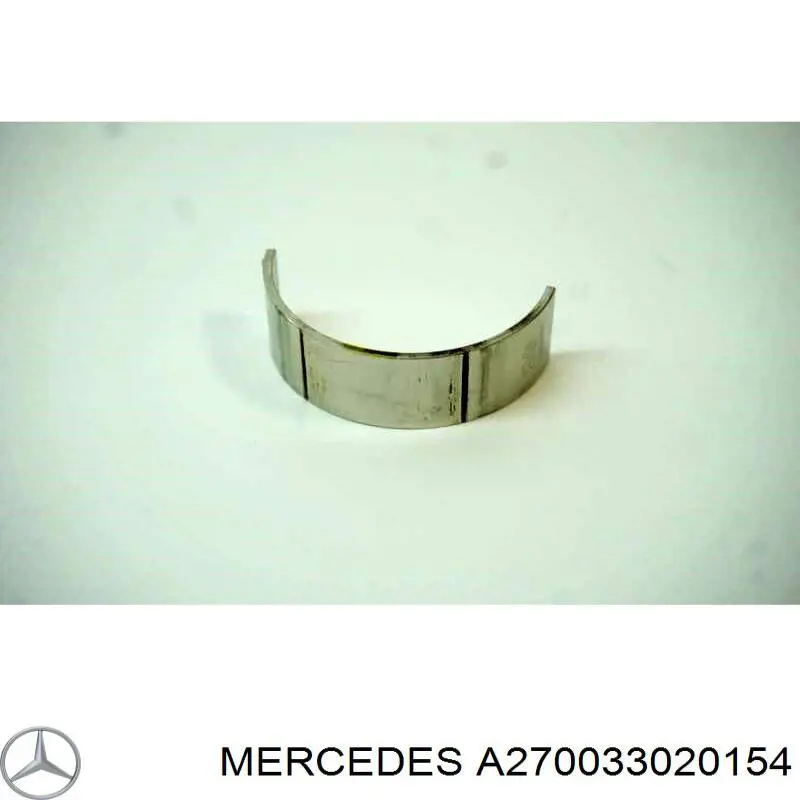 Вкладиші коленвала, корінні, комплект, стандарт (STD) Mercedes A270033020154 ціна, від 8.69 USD