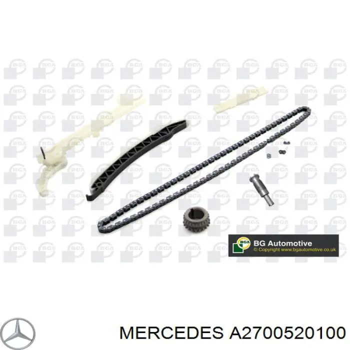 Купити A2700520100 Mercedes Зірка-шестерня приводу коленвалу двигуна