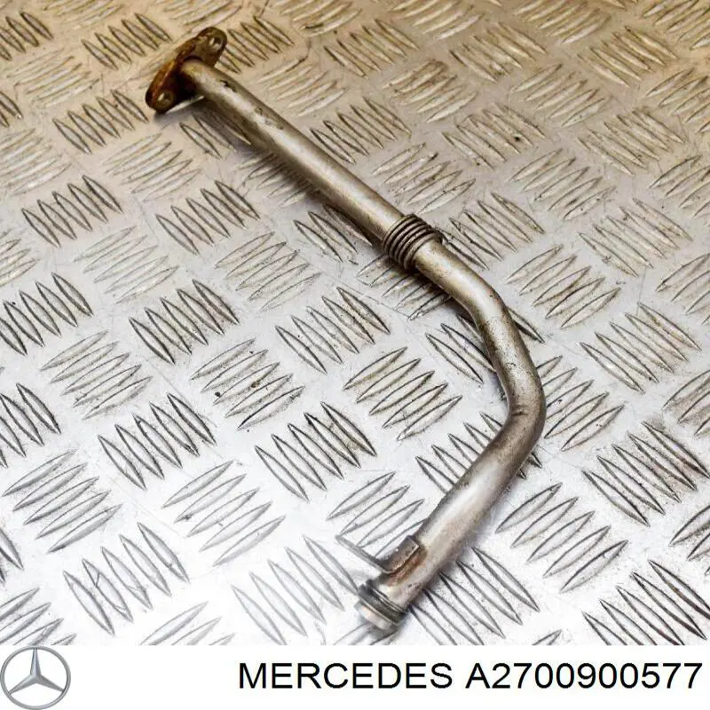 A2700900577 Mercedes Трубка/шланг відводу масла від турбіни