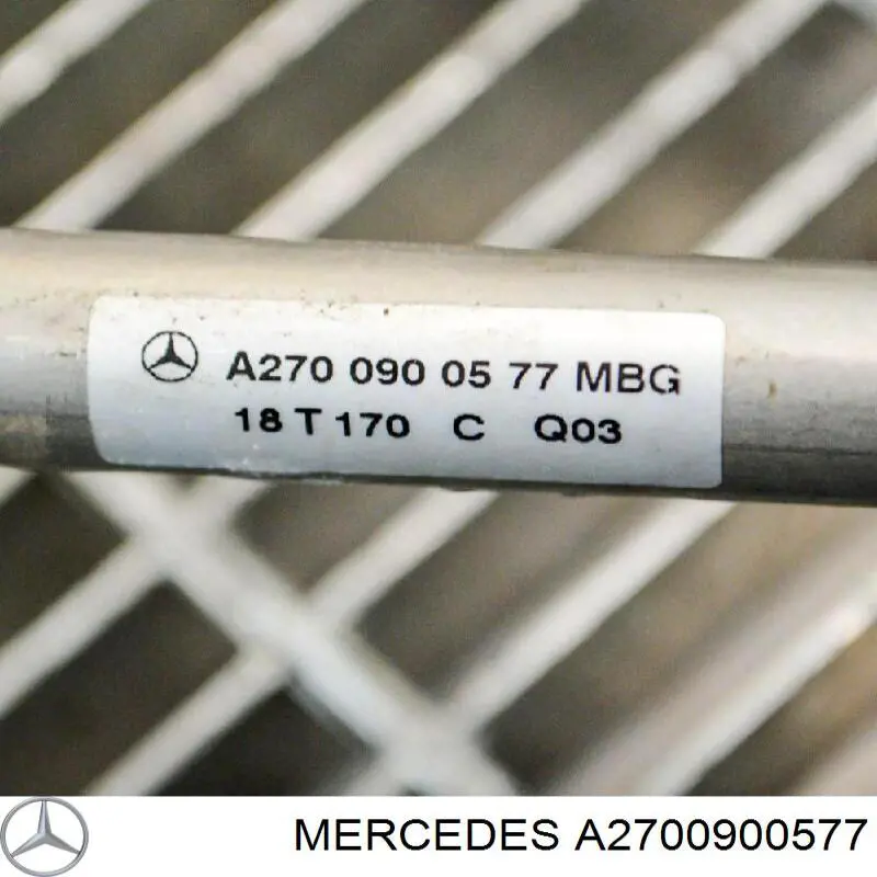 Купити A2700900577 Mercedes Трубка/шланг відводу масла від турбіни