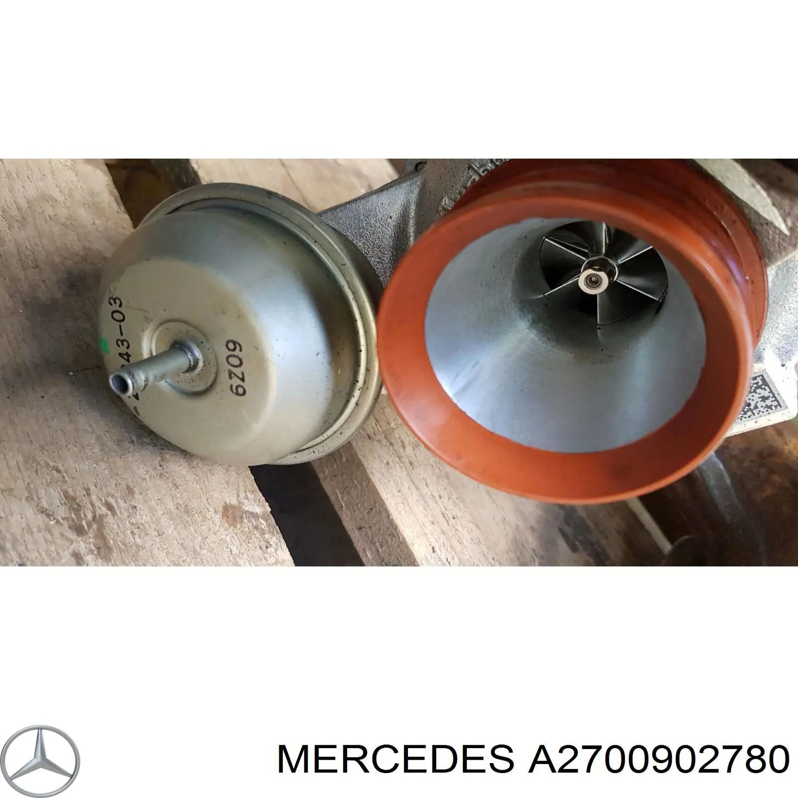 Турбіна Mercedes A2700902780 ціна, від 329.02 USD
