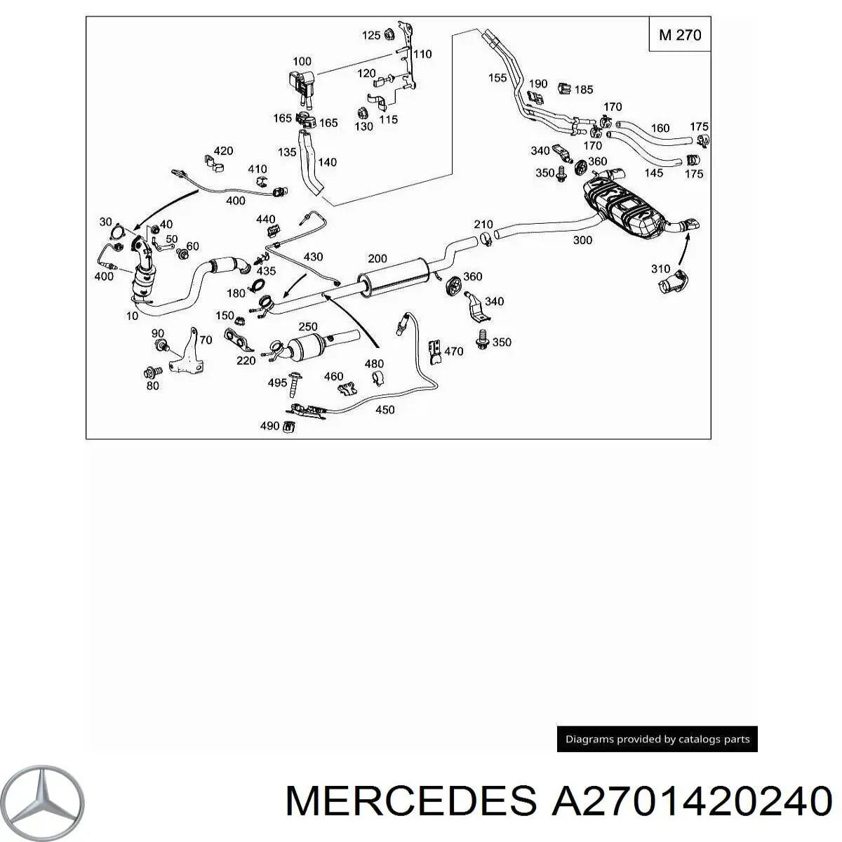  A2701420240 Mercedes