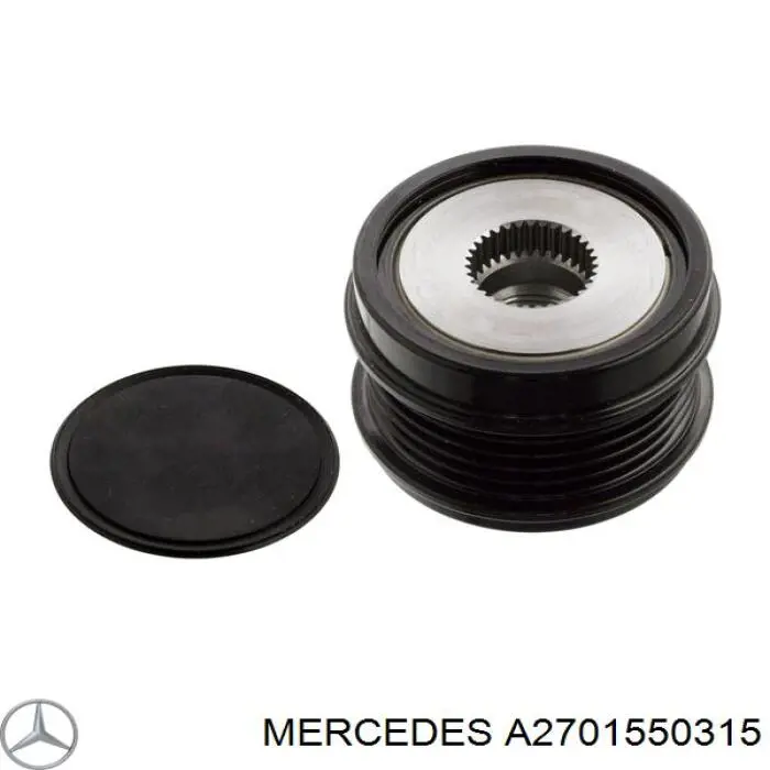 A2701550315 Mercedes Обгонна муфта генератора