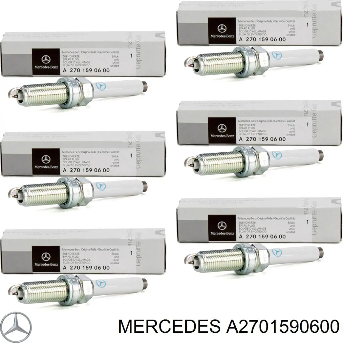 Свічки запалювання A2701590600 Mercedes
