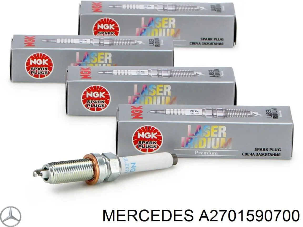 Свічки автомобільні Mercedes A2701590700 ціна, від 27.13 USD