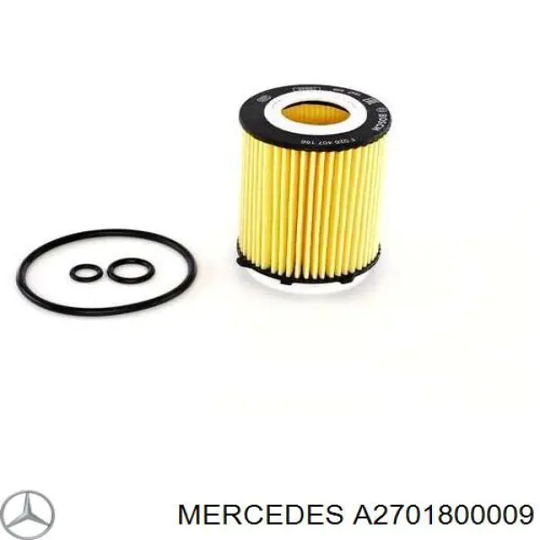 Масляний фільтр A2701800009 Mercedes