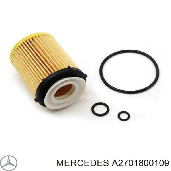 A2701800109 Mercedes фільтр масляний