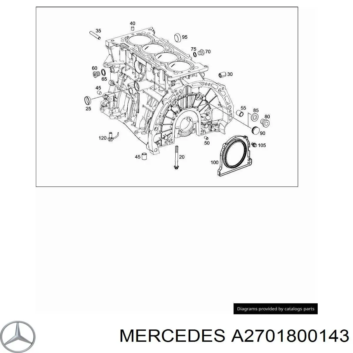  Mercedes A2701800443 ціна, від 12.65 USD