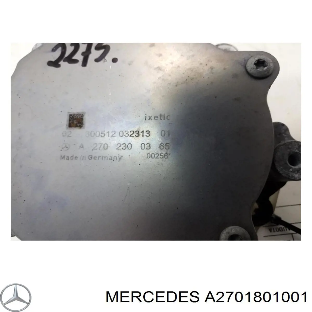 Вакуумний насос A2702300365 Mercedes