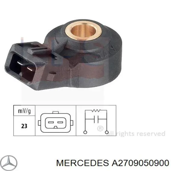 Купити A2709050900 Mercedes Датчик детонації