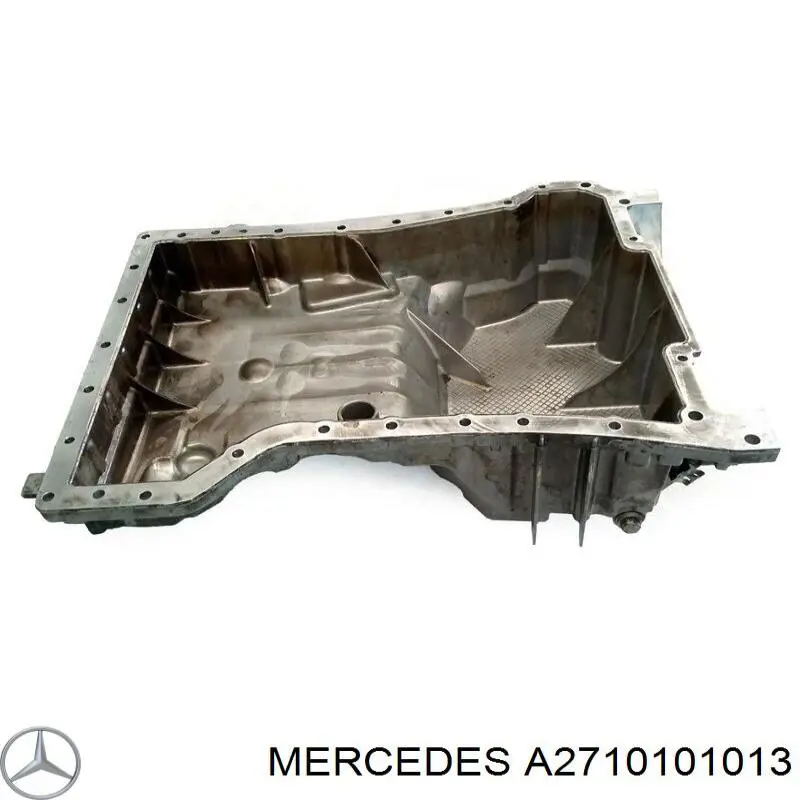 A2710101013 Mercedes піддон масляний картера двигуна