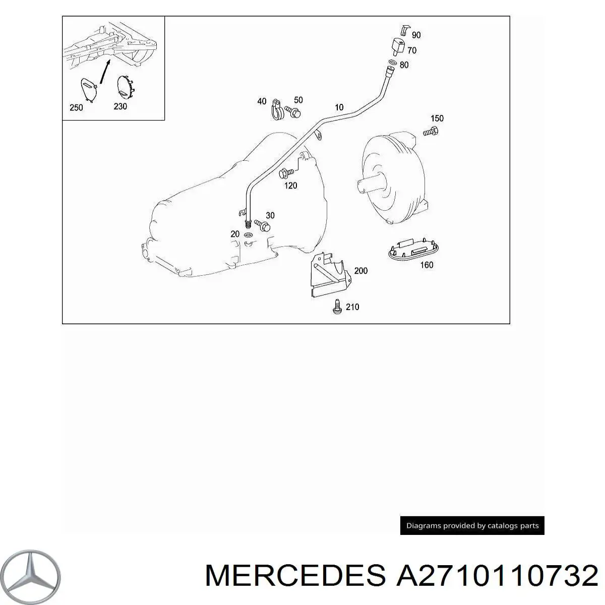 A2710110732 Mercedes 