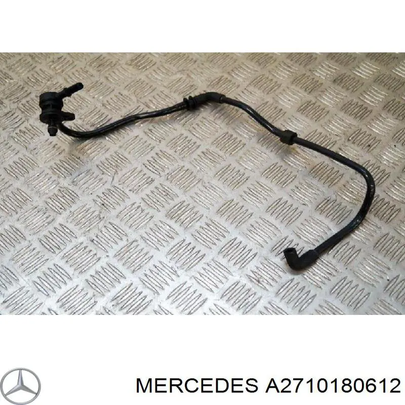 A2710180200 Mercedes патрубок вентиляції картера, масловіддільника