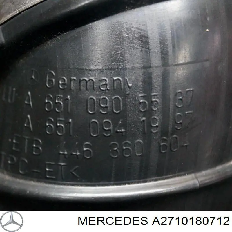 A2710180712 Mercedes 