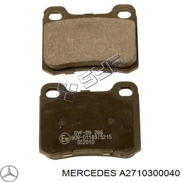Вкладиші коленвала, корінні, комплект, стандарт (STD) Mercedes A2710300040 ціна, від 35.56 USD