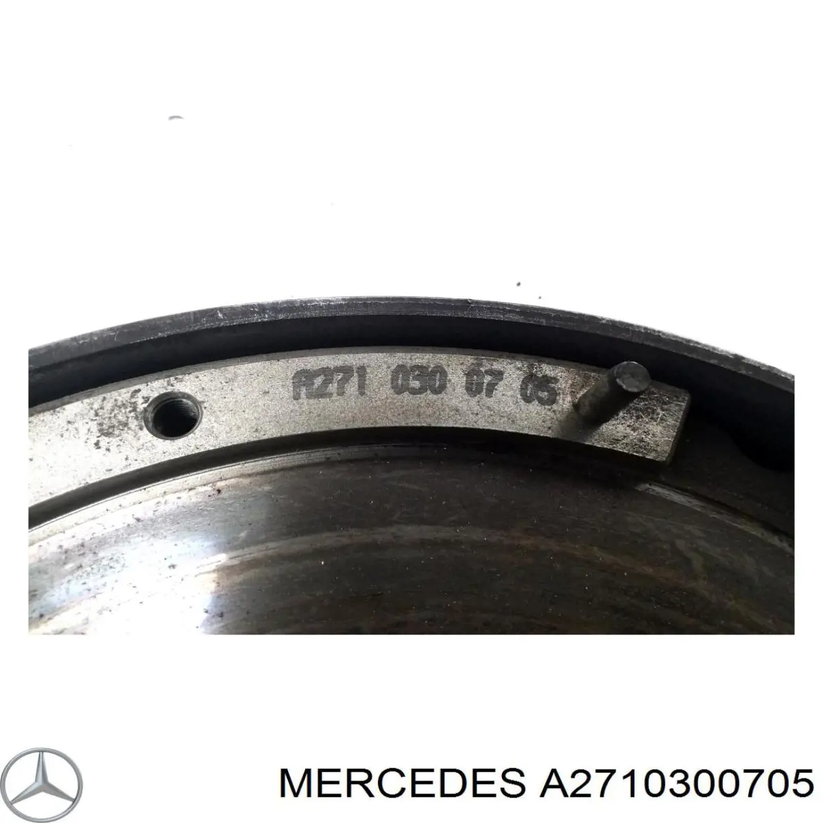 Купити A2710300705 Mercedes Маховик із зубчастим ободом в зборі