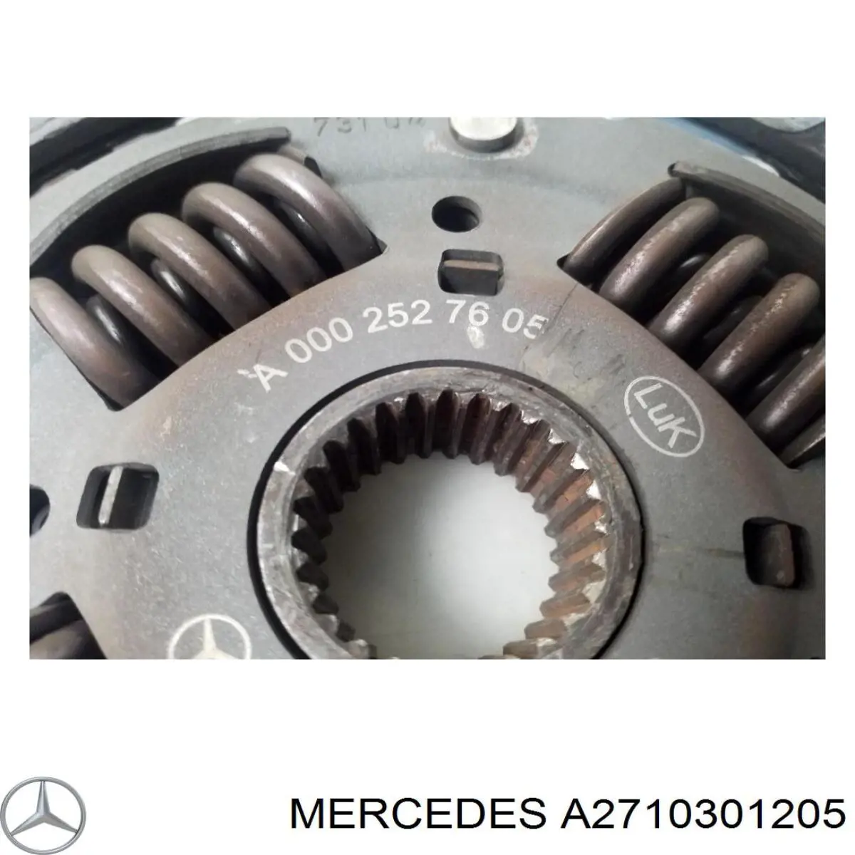 A2710300505 Mercedes Демпферний маховик