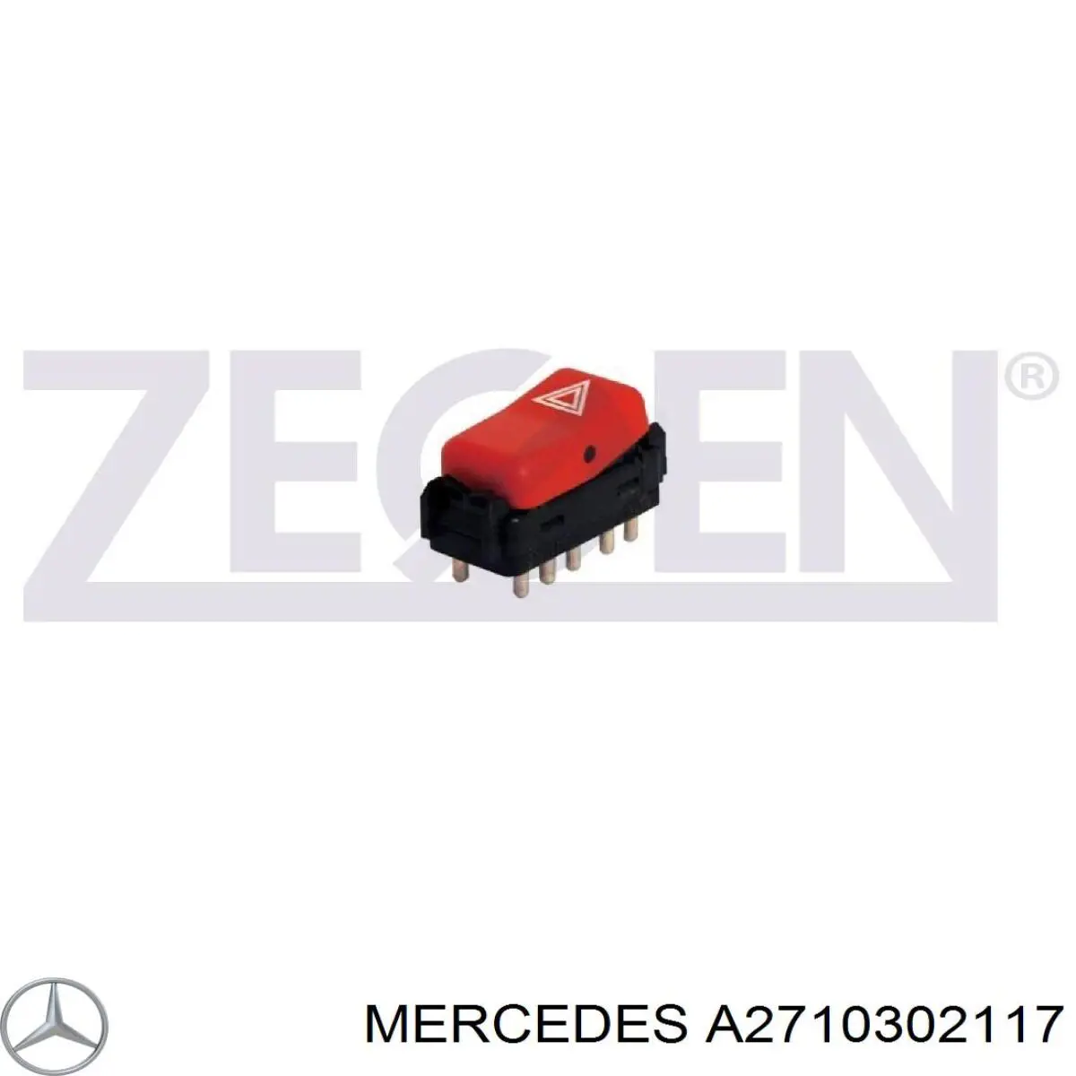 Поршень в зборі Mercedes A2710302117 ціна, від 136.96 USD
