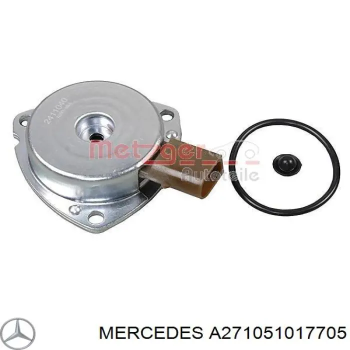 Клапан електромагнітний положення (фаз) розподільного валу Mercedes A271051017705 ціна, від 41.43 USD