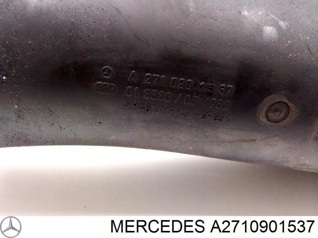 Патрубок повітряний, вихід з турбіни (наддув) Mercedes A2710901537 ціна, від 25.34 USD