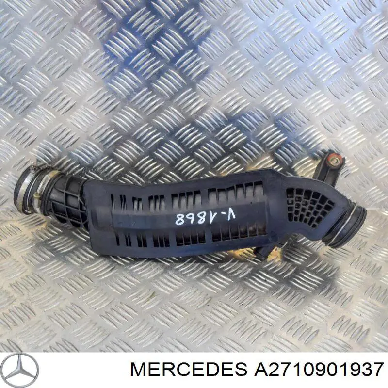 Купити A2710901937 Mercedes Патрубок повітряний, вихід з турбіни (наддув)